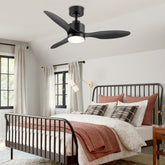 42-inch LED Ceiling Fan with Lights Remote(3-Blade)